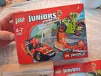 Lego 10722 Ninjago's Slangenduel (Juniors) - compleet, Ophalen of Verzenden, Zo goed als nieuw, Complete set, Lego