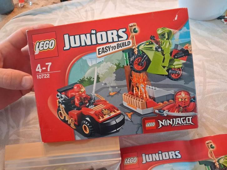 Lego 10722 Ninjago's Slangenduel (Juniors) - compleet, Kinderen en Baby's, Speelgoed | Duplo en Lego, Zo goed als nieuw, Lego