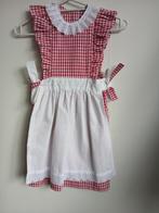 Ot en Sien jurkje Rood/wit maat 110, Kinderen en Baby's, Carnavalskleding en Verkleedspullen, Verzenden, Nieuw, 110 t/m 116, Meisje