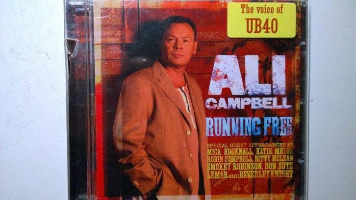 Ali Campbell - Running Free, Cd's en Dvd's, Cd's | Reggae en Ska, Zo goed als nieuw, Ophalen of Verzenden