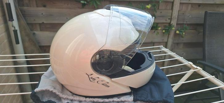 Schuberth C3 systeem motorhelm, Motoren, Kleding | Motorhelmen, Dames, Integraalhelm, XS, Overige merken, Tweedehands, Ophalen
