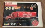 3D puzzel Coca-cola truck, Ophalen of Verzenden, Zo goed als nieuw