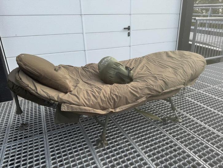 Trakker Levelite Oval bed system V2, kussen en Cover, Watersport en Boten, Hengelsport | Karpervissen, Nieuw, Complete set, Ophalen