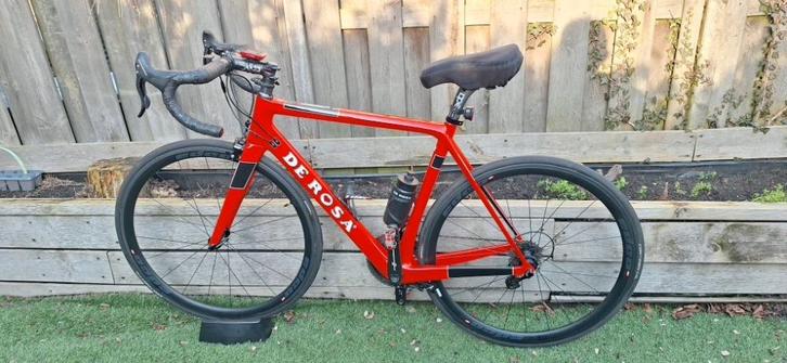 De Rosa King XS |Campagnolo Record 11s | Edco Carbon| 6.88kg, Fietsen en Brommers, Fietsen | Racefietsen, Zo goed als nieuw, Heren