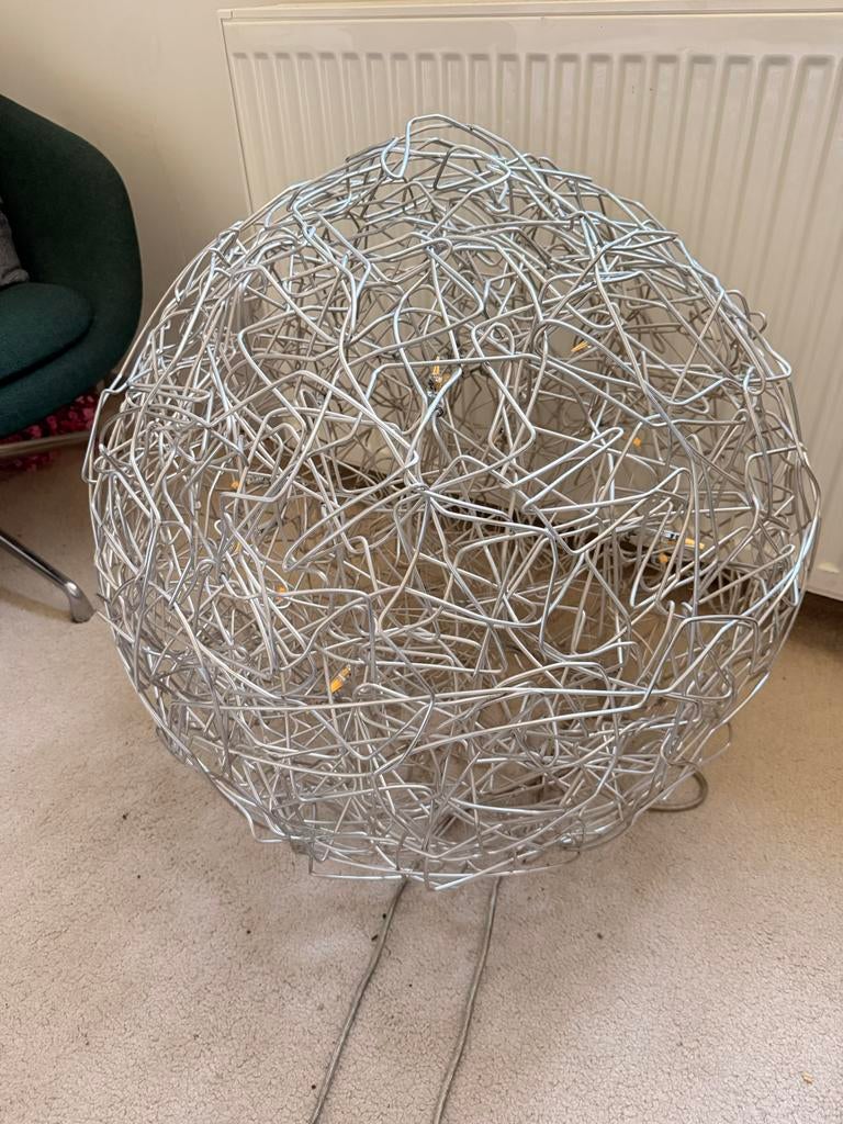 Catellani & Smith Fil de Fer vloerlamp, Ophalen, Zo goed als nieuw, Metaal, 100 tot 150 cm