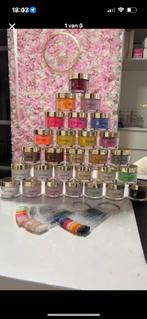 Glitterbels acryl, Ophalen of Verzenden, Zo goed als nieuw, Overige kleuren, Handen en Nagels