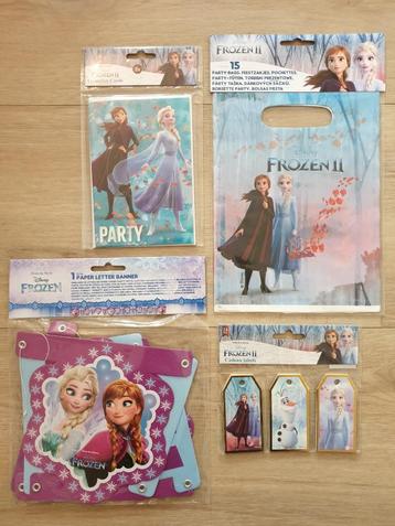 Verjaardag set Frozen versiering -nieuw-