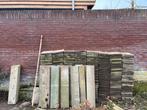 Betontegels 30x30 + opsluitbanden, Tuin en Terras, Tegels en Klinkers, Gebruikt, Beton, Terrastegels, 5 tot 10 m²