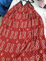 Chique jurk wijn rood met zilver m van zara, Kleding | Dames, Ophalen of Verzenden, Zo goed als nieuw, Rood