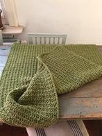 UITVERKOOP!! DEKEN BABYDEKEN WOL ZOMER GROEN SPREI WIEG, Ophalen of Verzenden, Nieuw, 70 tot 85 cm, Deken
