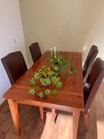 Stoelen / tafel / eet tafel, Huis en Inrichting, Complete eetkamers, Ophalen, Zo goed als nieuw, 4 tot 6 stoelen