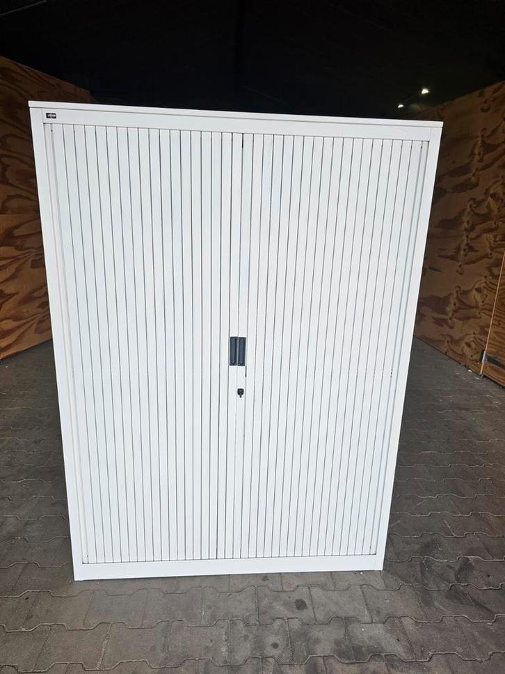 Aspa archiefkast in zeer nette staat met 2 afsluitbare delen, Huis en Inrichting, Kasten | Roldeurkasten en Archiefkasten, Zo goed als nieuw