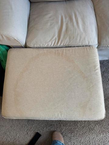 IKEA Ektorp bank + poef met wasbare hoes - afbeelding 3