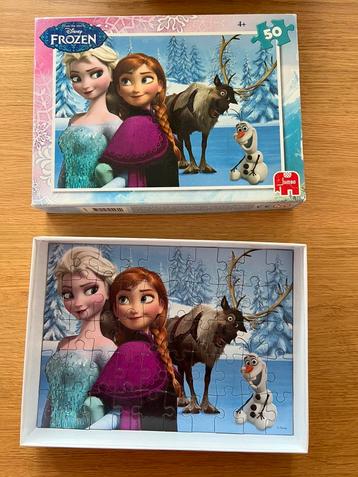 2 x Mooie Disney Puzzels van ieder 50 stukjes (compleet) beschikbaar voor biedingen