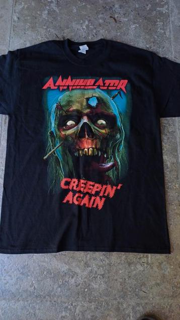 Annihilator -.Creepin Again T-shirt  beschikbaar voor biedingen