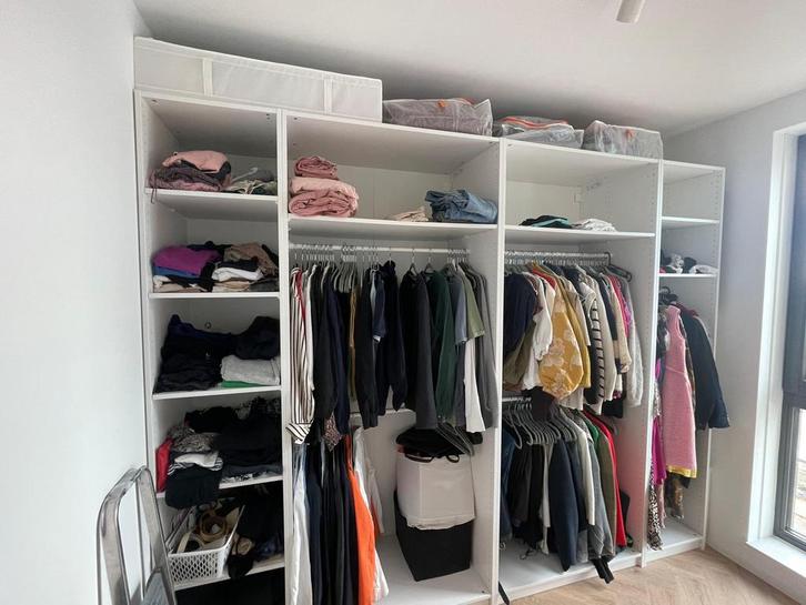 Ikea kledingkasten 2 meter breed in totaal. 236 hoog., Huis en Inrichting, Kasten | Kledingkasten, Zo goed als nieuw, 200 cm of meer