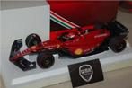 1:18 FERRARI F1 75 LECLERC 2022 BAHRAIN WINNER BBR WRH, Verzenden, Zo goed als nieuw, Auto, Overige merken