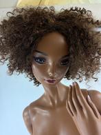 Hans Boodt Originele Paspop Fantasy F4001 dark met pruik, Ophalen of Verzenden, Zo goed als nieuw, Paspop