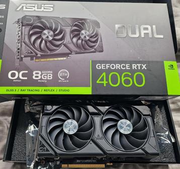 ASUS Dual GeForce RTX 4060 EVO 8GB OC *Snelle Verzending* beschikbaar voor biedingen