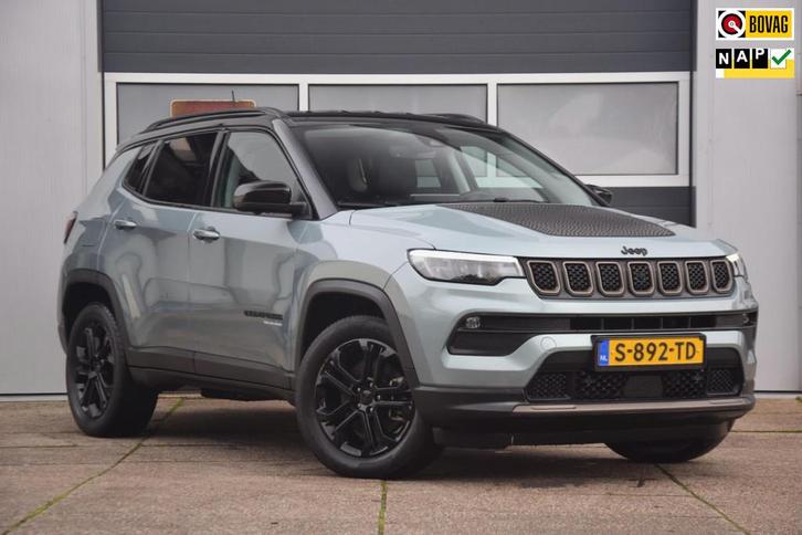 Jeep Compass 4xe 240 Plug-in Hybrid Electric Upland 360 CAME, Auto's, Jeep, Bedrijf, Te koop, Compass, 360° camera, 4x4, ABS, Achteruitrijcamera