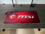 MSI Gaming Muismat XXXL met RGB Verlichting, Ophalen of Verzenden, Gaming muismat, Zo goed als nieuw, MSI
