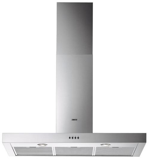 Afzuigkap - ZANUSSI Type: ZHC92661XA (90 cm), Witgoed en Apparatuur, Afzuigkappen, Gebruikt, Wandschouwkap, Recirculatie, Ophalen