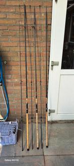3x Shimano Speedmaster 12ft 2 3/4lb, Watersport en Boten, Hengelsport | Karpervissen, Ophalen, Gebruikt, Werphengel