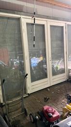 Kozijn met deuren - 364x240 cm, Ophalen, Gebruikt, Deurkozijn, Inclusief glas