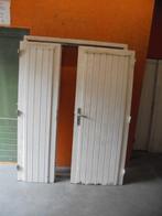 Openslaande garagedeuren met kozijn (nr. GG5100A), Doe-het-zelf en Verbouw, Deuren en Horren, Ophalen, Gebruikt, 120 cm of meer