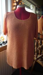 Best Connections dwars gebreide vintage top maat ca.40/42, Kleding | Dames, Maat 38/40 (M), Oranje, Ophalen of Verzenden, Korte mouw