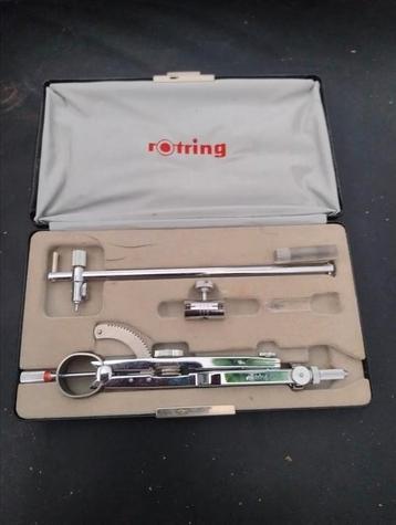 👉 Rotring vintage Compass cutler in doos beschikbaar voor biedingen