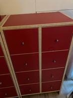 IKEA Ladekast - Fel Rood, Huis en Inrichting, Kasten | Kledingkasten, Ophalen, Kunststof, Gebruikt, 50 tot 100 cm