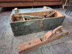Antieke Houtbewerkers Gereedschapskist, Antiek en Kunst, Antiek | Gereedschap en Instrumenten, Ophalen