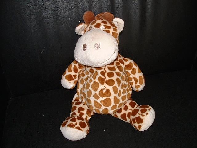 TIAMO GIRAFFE GINO VELOURS ROOMWIT MET LICHTBRUINE VLEKJES, Ophalen of Verzenden, Nieuw, Overige typen