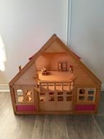 Poppenhuis met toebehoren, Verzamelen, Poppenhuizen en Toebehoren, Ophalen, Gebruikt, Poppenhuis