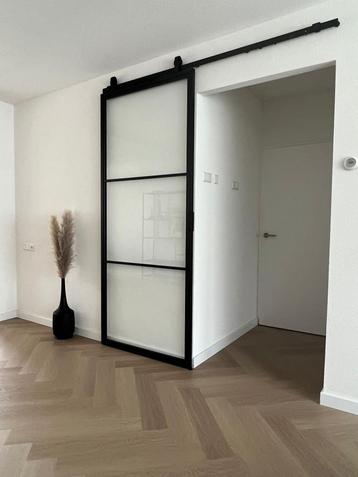 Stalen schuifdeur 3 vaks 100x215 beschikbaar voor biedingen