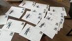 #163 Verzameling blanco briefkaarten San Marino, Postzegels en Munten, Postzegels | Volle albums en Verzamelingen, Ophalen of Verzenden