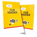 Te Koop, 2 e vouchers voor Pathé. (BUSINESS FILMVOUCHER), Tickets en Kaartjes, Twee personen, Vrijkaartje alle films