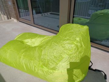 Fun Camp Air Lounger Pillow Opblaasbare Ligstoel strand camp beschikbaar voor biedingen