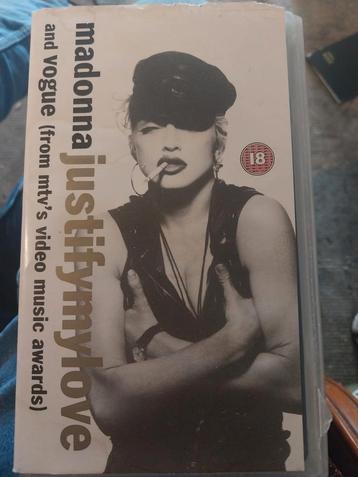 Madonna - Justify My Love/Vogue VHS beschikbaar voor biedingen