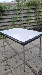 vintage formica tafel, Huis en Inrichting, Tafels | Eettafels, Ophalen, Jaren 60, 100 tot 150 cm, 50 tot 100 cm