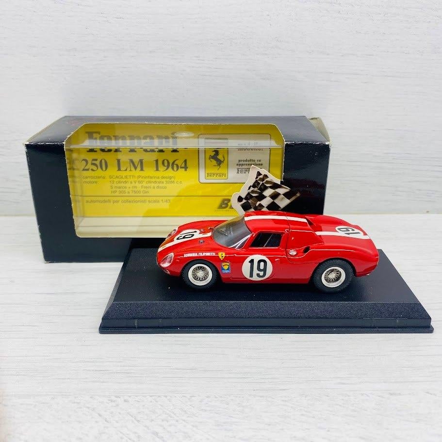 Best Model 1:43 | Ferrari 250 LM Nurburgring 1965 #19, Ophalen of Verzenden, Zo goed als nieuw, Auto, Overige merken