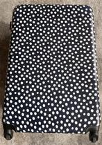 Hema Koffer met Wieltjes - Stippen Design 50 x 70 x 29, Sieraden, Tassen en Uiterlijk, Koffers, Ophalen, Gebruikt, 50 tot 60 cm
