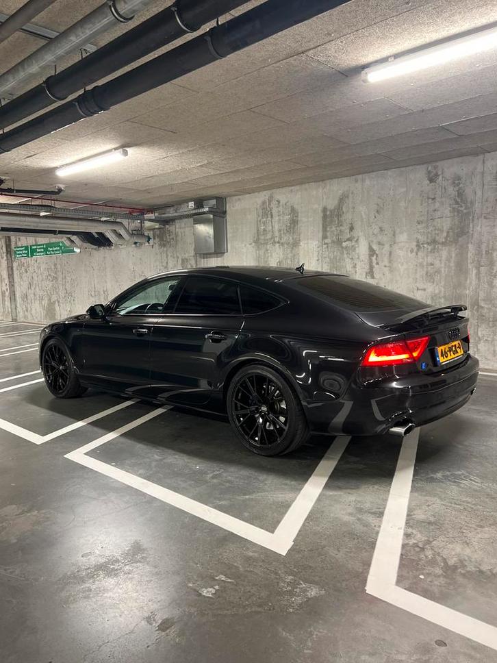 Audi A7 3.0 Tfsi 220KW Quattro S-tronic 2011 Zwart, Auto's, Audi, Particulier, Benzine, B, Hatchback, Automaat, Origineel Nederlands