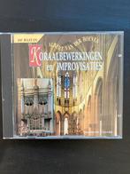 Cd orgel Van der Hoeven koraalbewerkingen en improvisaties, Ophalen of Verzenden, Zo goed als nieuw, Koren of Klassiek