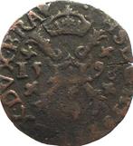 Spaanse Nederlanden duit 1596 (zeldzaam), Postzegels en Munten, Ophalen of Verzenden, Vóór koninkrijk, Overige waardes, Losse munt