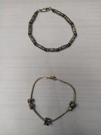 Zilveren armbanden set, Verzenden, Zo goed als nieuw, Met bedels of kralen, Zilver