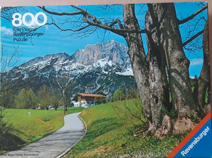 Legpuzzels 800, 1000 (3x) en 1500 stukjes o.a. Oostenrijk, Hobby en Vrije tijd, Denksport en Puzzels, Zo goed als nieuw, Legpuzzel