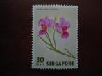 Flora Orchidee Singapore 1962, mi. 64 postfris, Ophalen of Verzenden, Postfris, Dier of Natuur