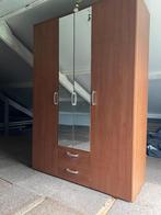 Mooie leg/hangkast met spiegels en 2 laden te koop, Huis en Inrichting, Kasten | Kledingkasten, Ophalen, Gebruikt, 150 tot 200 cm
